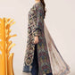 3 Piece Embroidered Lawn Suit - MPS-3003-B-Medium
