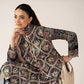 3 Piece Embroidered Lawn Suit - MPS-3003-B-Medium