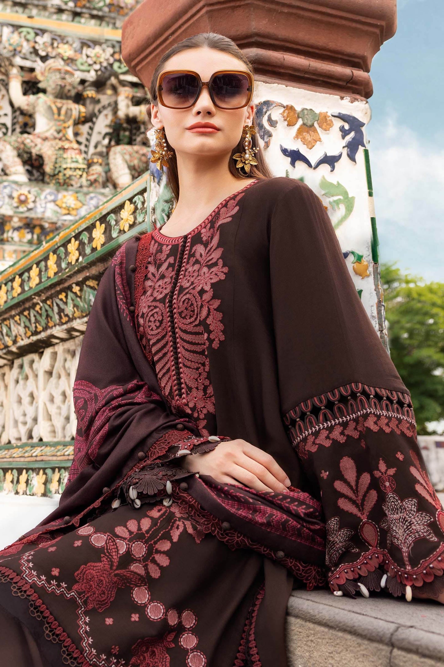 MARIA B Mprints 2025 | Winter Collection | MPT-2804-A
