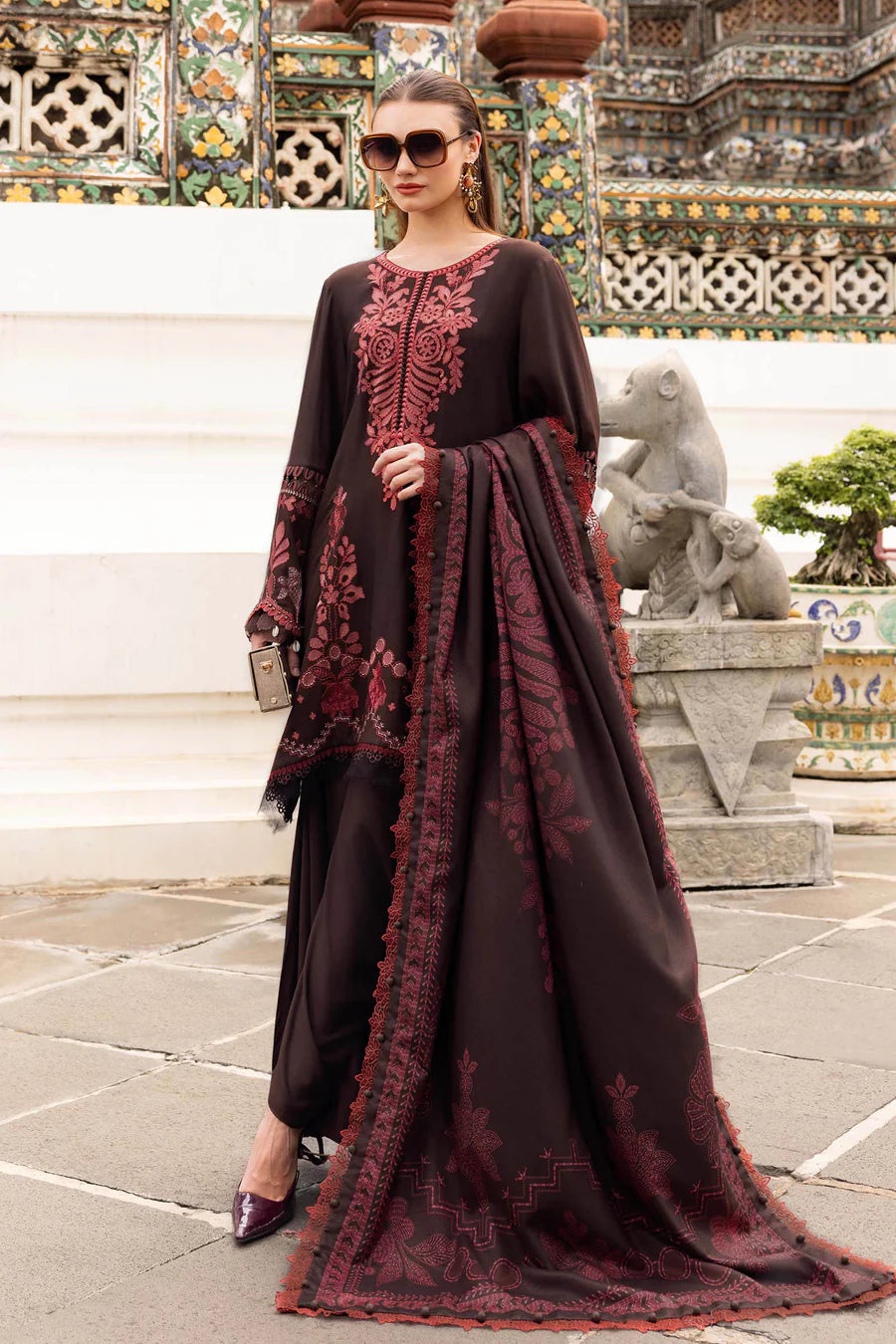 MARIA B Mprints 2025 | Winter Collection | MPT-2804-A