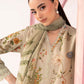 3 Piece Embroidered Lawn Suit - MPS-3004-B-Small