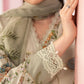 3 Piece Embroidered Lawn Suit - MPS-3004-B-Small