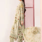 3 Piece Embroidered Lawn Suit - MPS-3004-B-Small