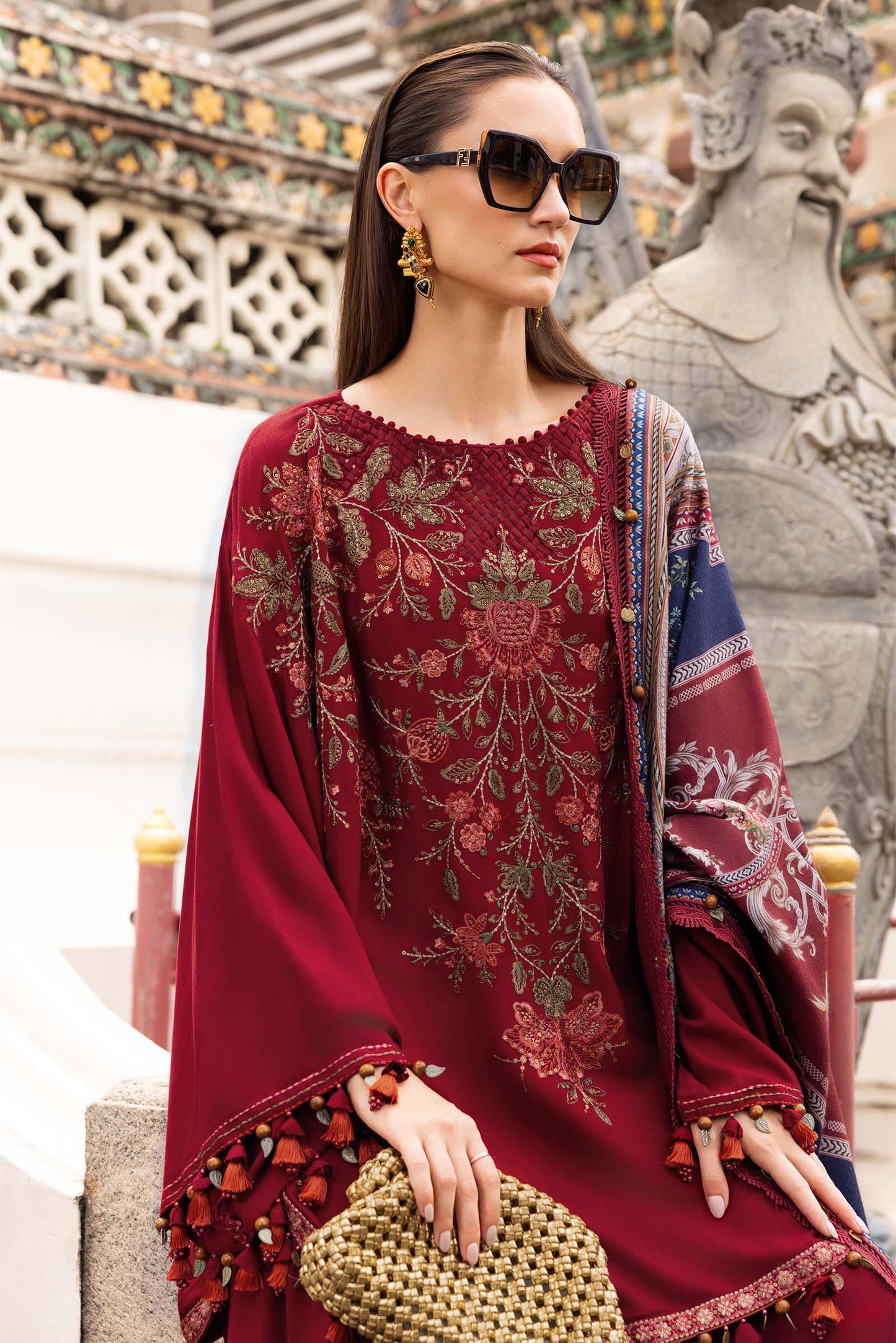 MARIA B Mprints 2025 | Winter Collection | MPT-2805-A