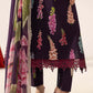3 Piece Embroidered Lawn Suit - MPS-3005-A-Small