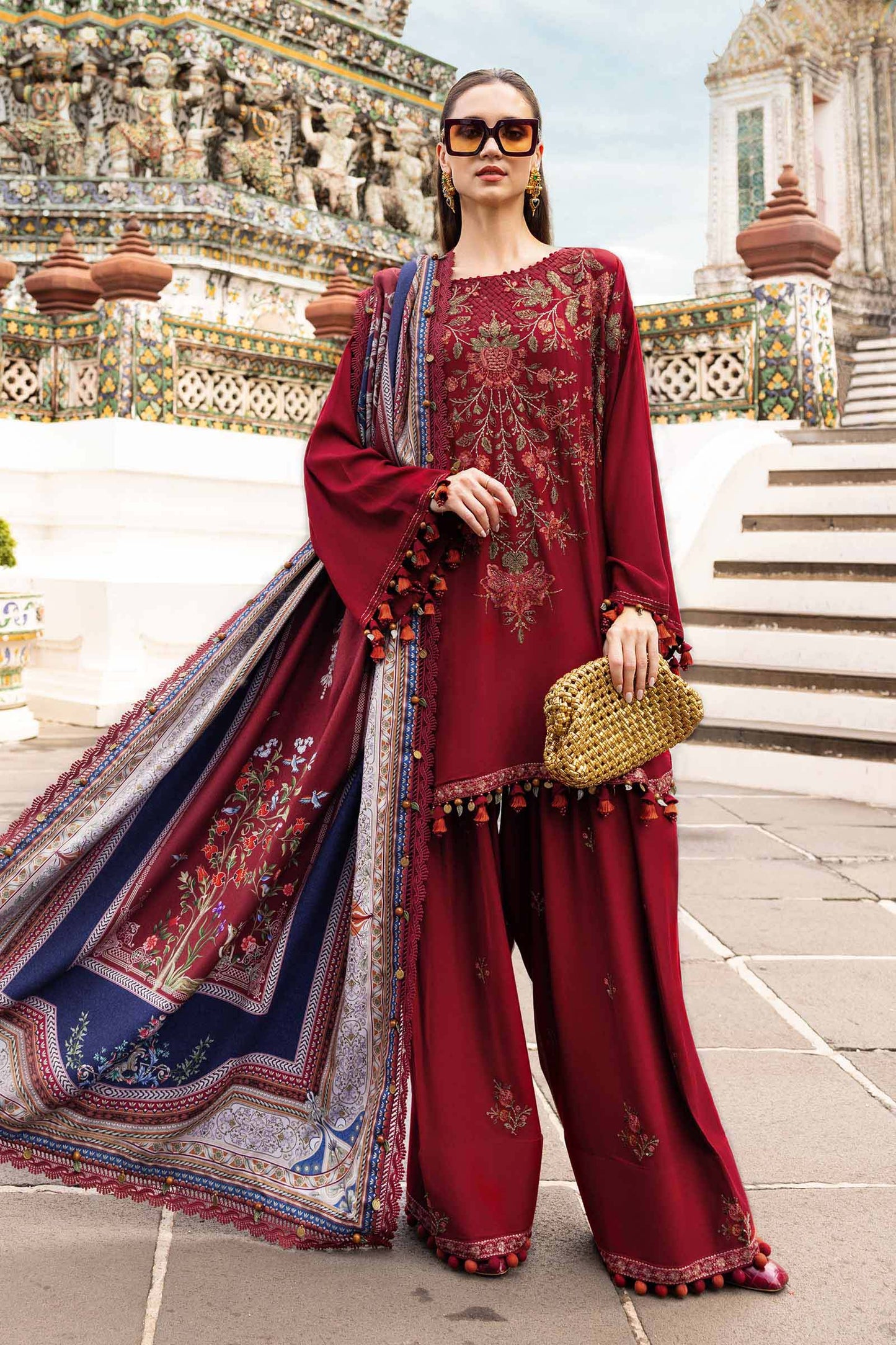 MARIA B Mprints 2025 | Winter Collection | MPT-2805-A
