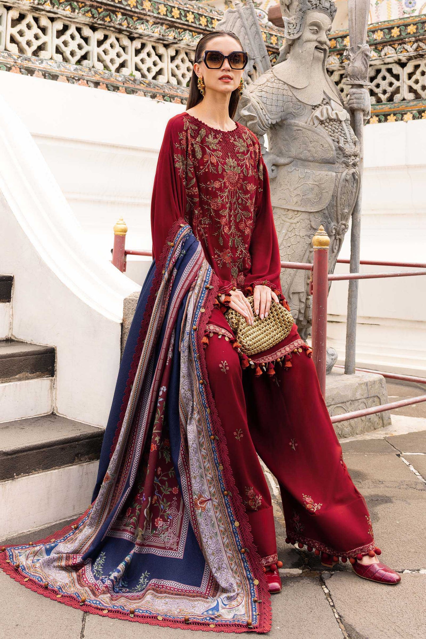 MARIA B Mprints 2025 | Winter Collection | MPT-2805-A