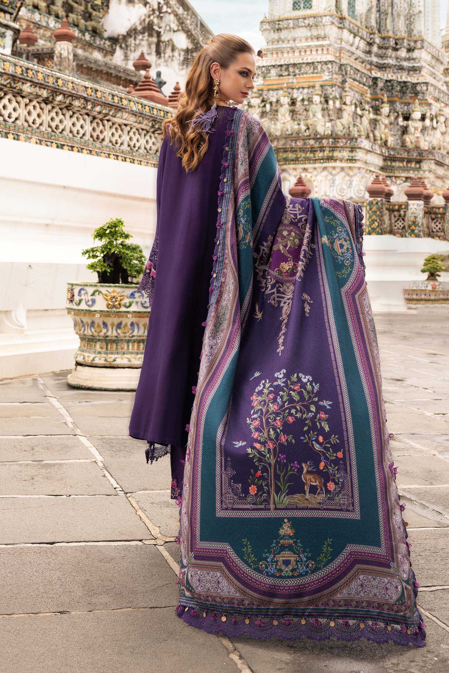 MARIA B Mprints 2025 | Winter Collection | MPT-2805-B