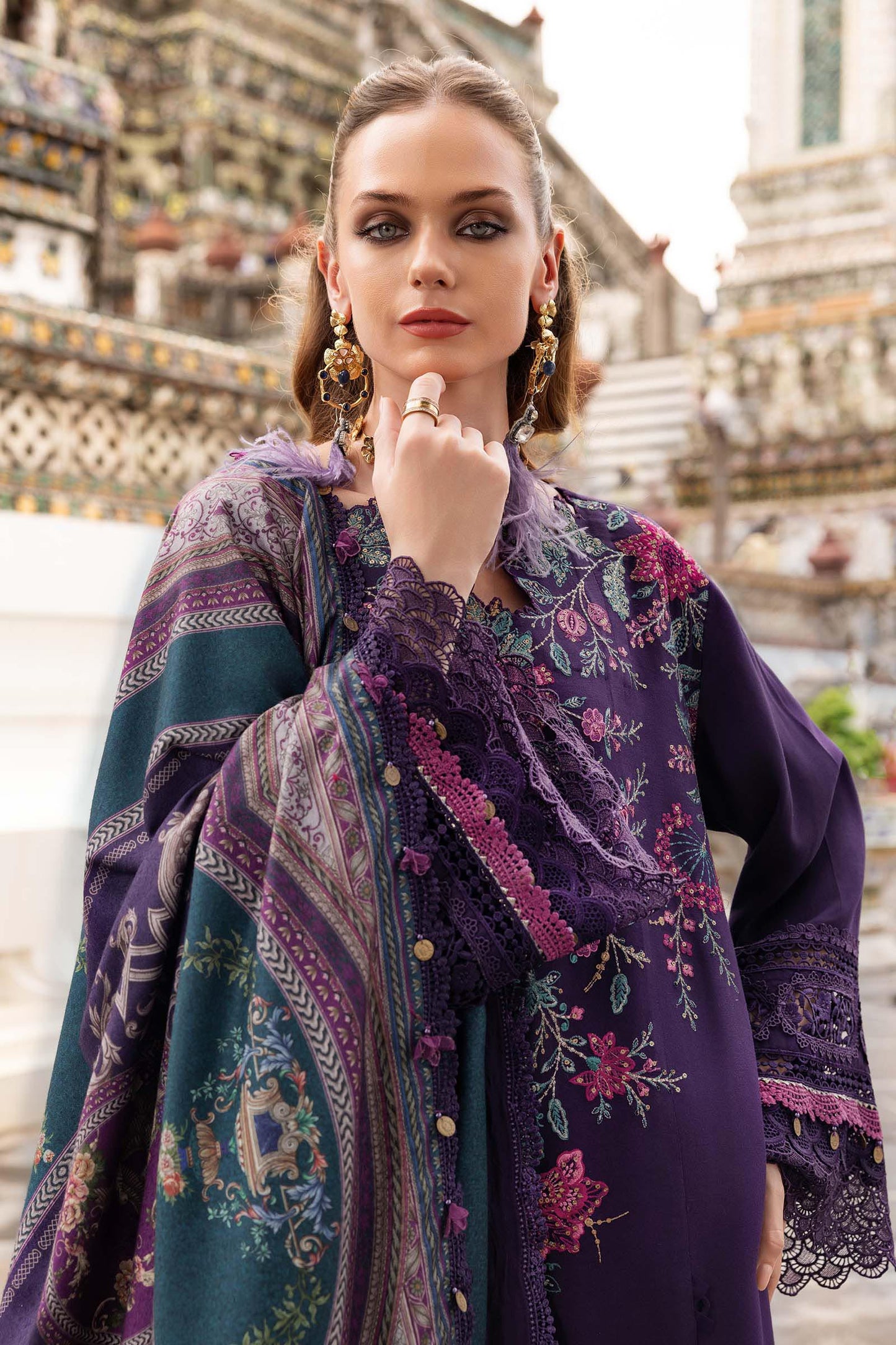 MARIA B Mprints 2025 | Winter Collection | MPT-2805-B