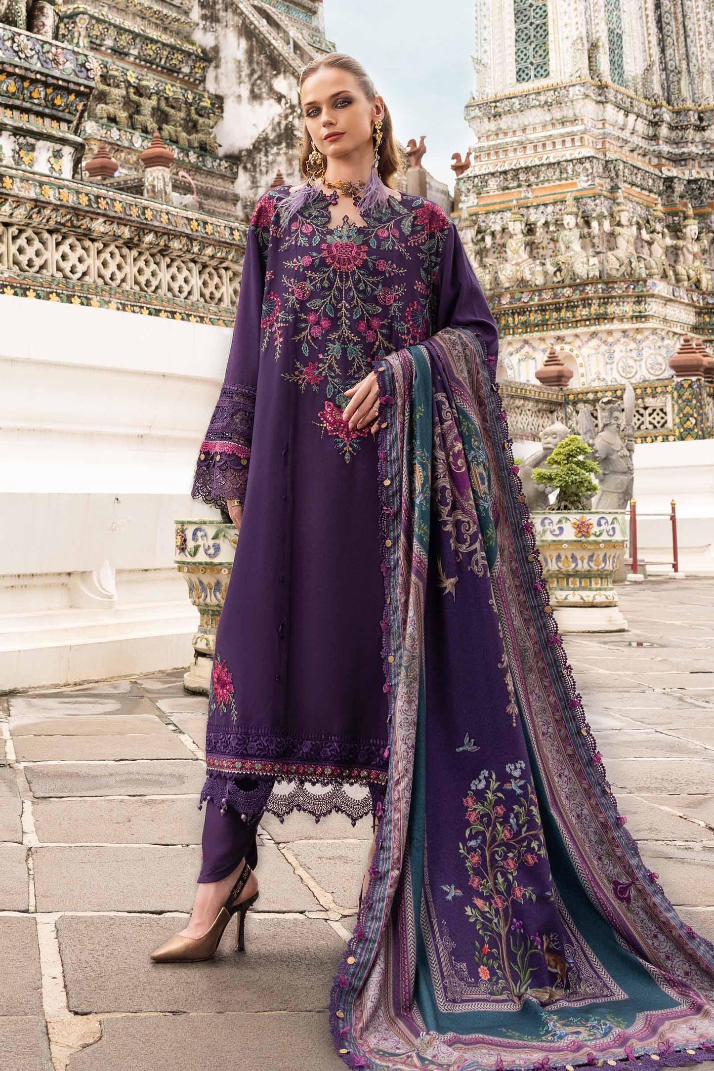 MARIA B Mprints 2025 | Winter Collection | MPT-2805-B