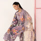 3 Piece Embroidered Lawn Suit - MPS-3006-B-Small