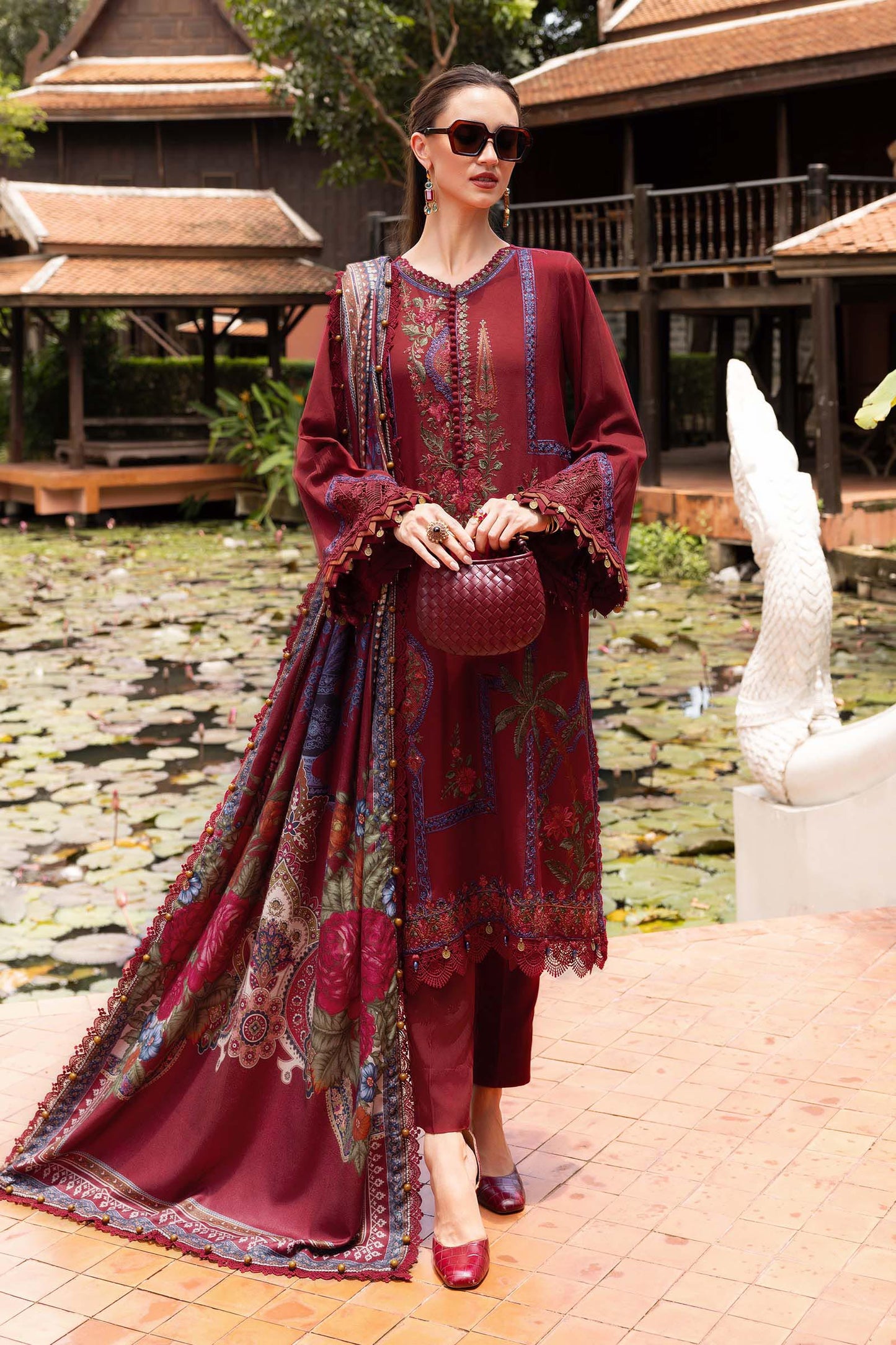 MARIA B Mprints 2025 | Winter Collection | MPT-2807-A (GZ-571)