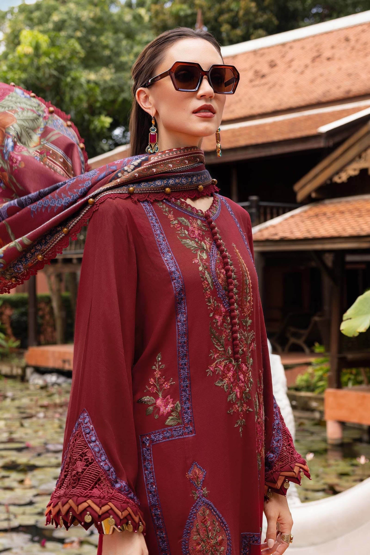 MARIA B Mprints 2025 | Winter Collection | MPT-2807-A (GZ-571)