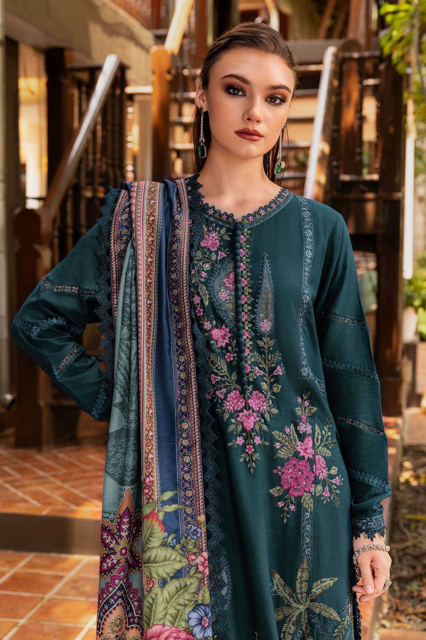 MARIA B Mprints 2025 | Winter Collection | MPT-2807-B (GZ-570)