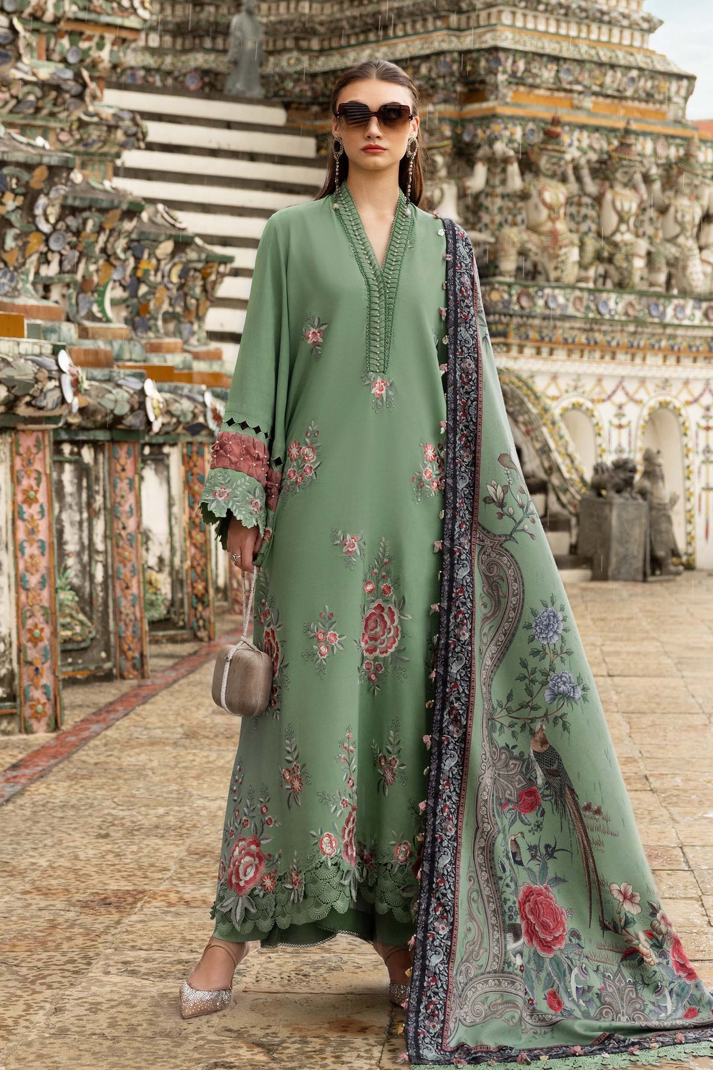 MARIA B Mprints 2025 | Winter Collection | MPT-2808-A