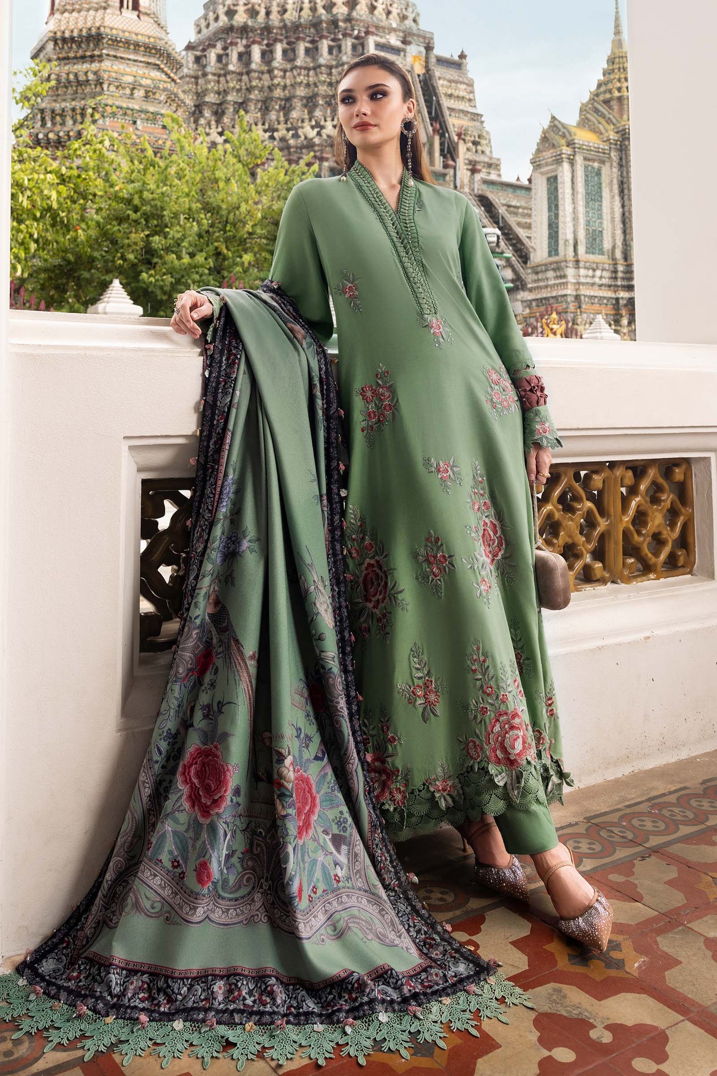 MARIA B Mprints 2025 | Winter Collection | MPT-2808-A