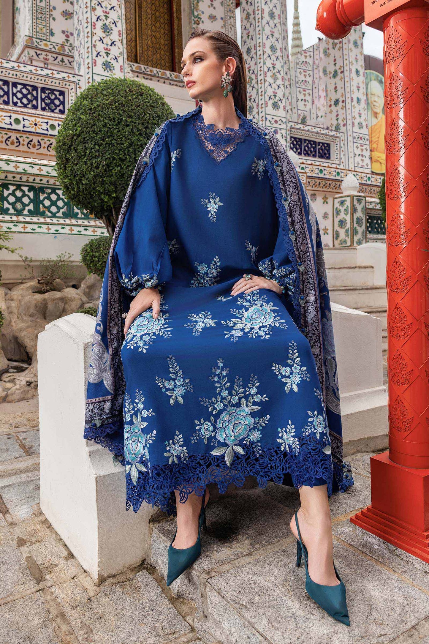 MARIA B Mprints 2025 | Winter Collection | MPT-2808-B