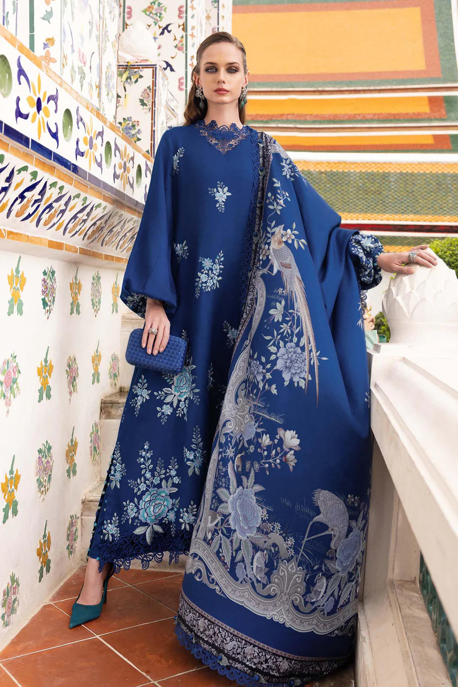 MARIA B Mprints 2025 | Winter Collection | MPT-2808-B
