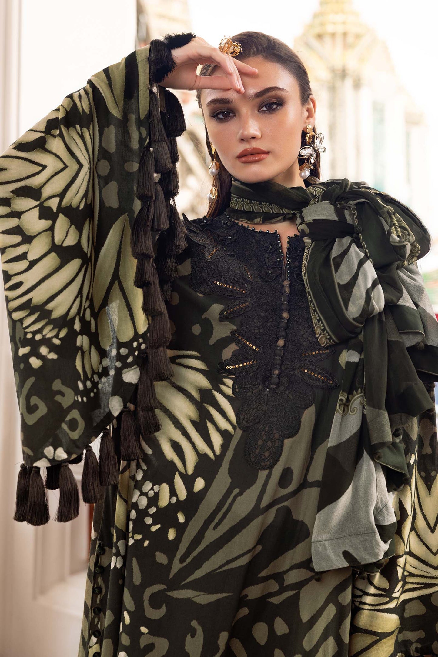 MARIA B Mprints 2025 | Winter Collection | MPT-2809-A