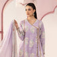 3 Piece Embroidered Lawn Suit - MPS-3009-B-Small