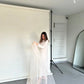 ANTIQUE WHITE BUTTONED SET | Sak Atelier