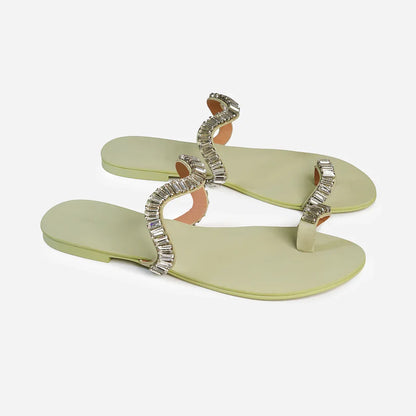 Mitra Green | Miaasa | Footwear