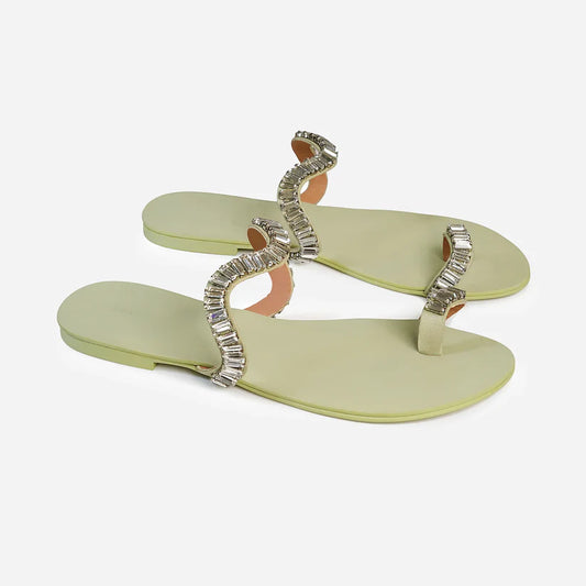 Mitra Green | Miaasa | Footwear