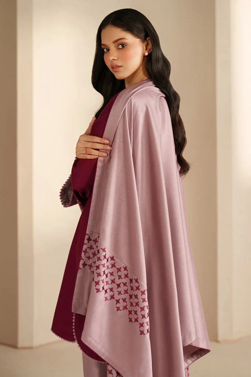 JZ-UW-D0193-0 | EMBROIDERED KHADDAR | Jazmin