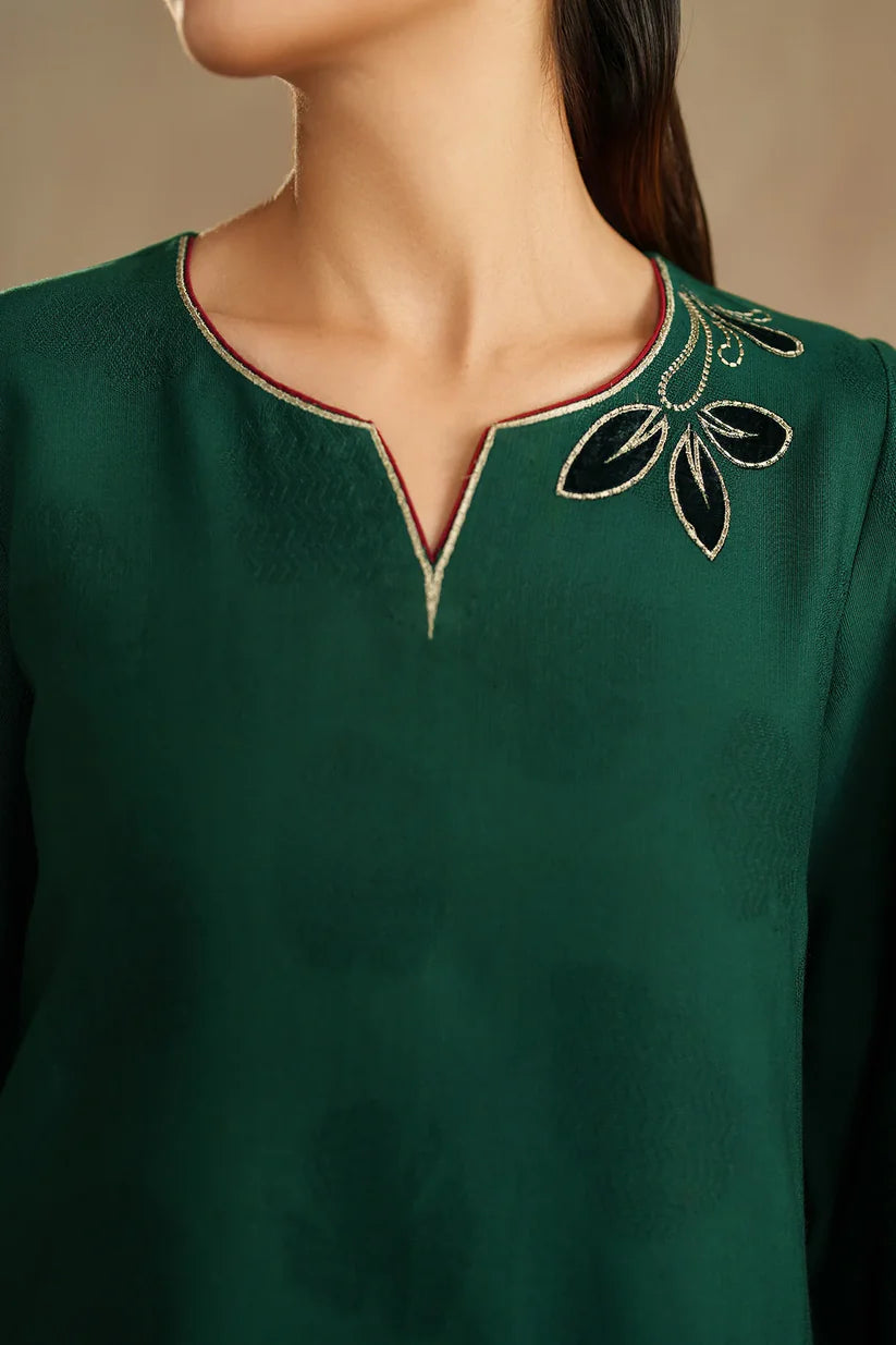 JZ-UW-D0168-0 | EMBROIDERED KHADDAR | Jazmin