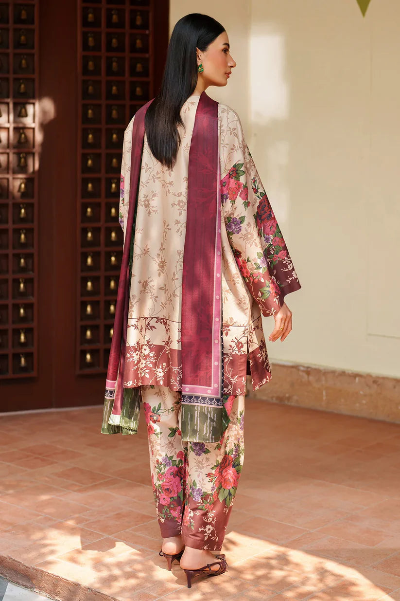 JZ-UW-D0185-0 | EMBROIDERED KHADDAR | Jazmin