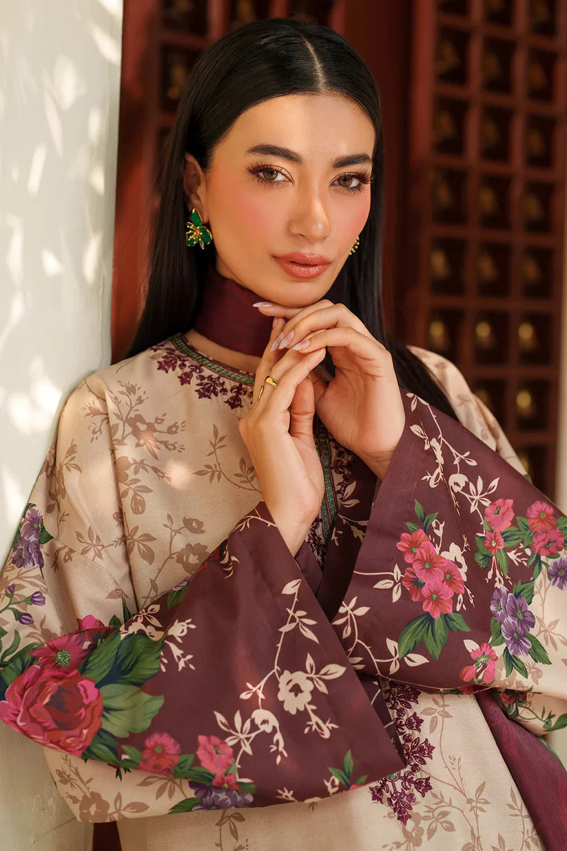 JZ-UW-D0185-0 | EMBROIDERED KHADDAR | Jazmin