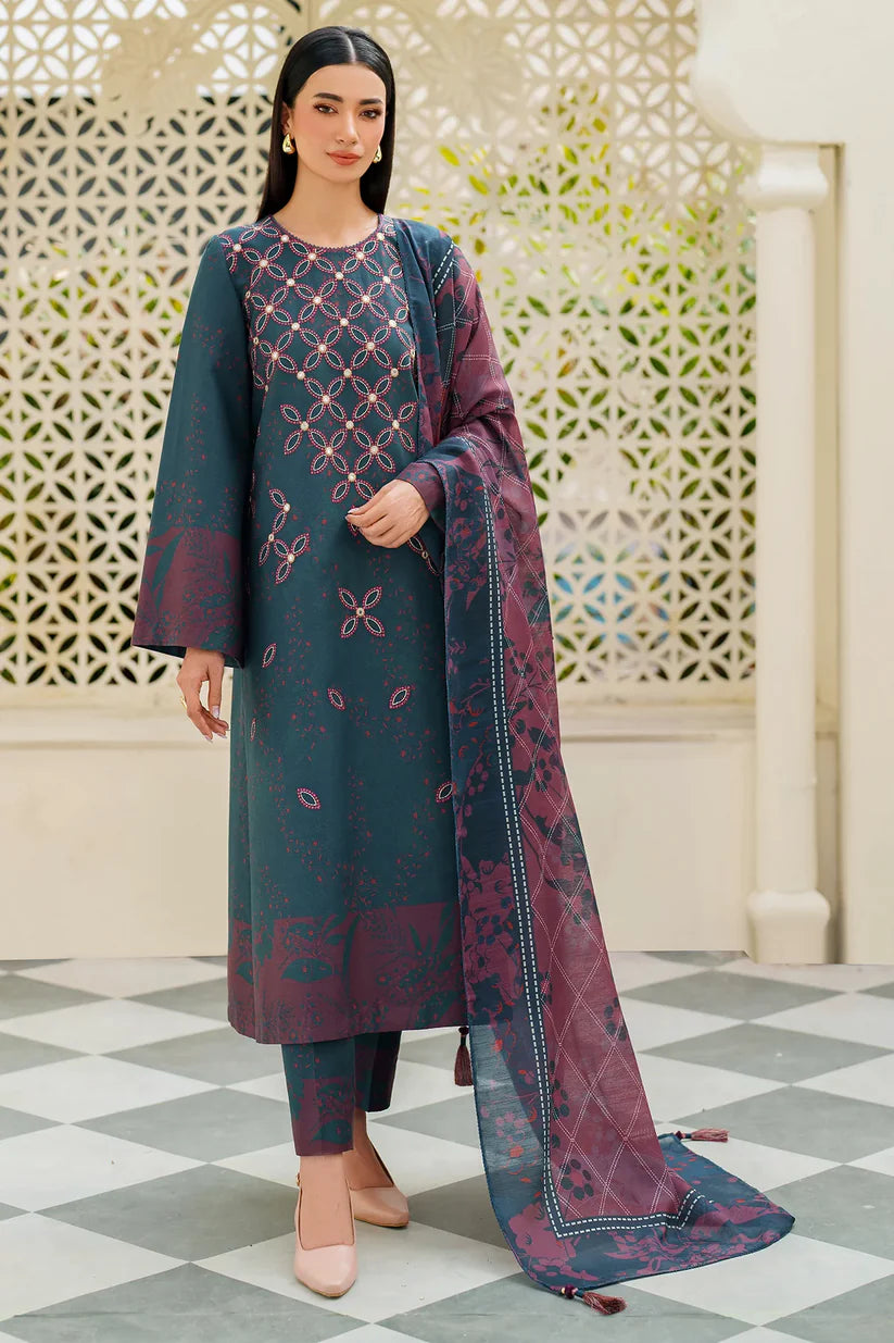 JZ-UW-D0174-0 | EMBROIDERED PREMIUM VISCOSE | Jazmin