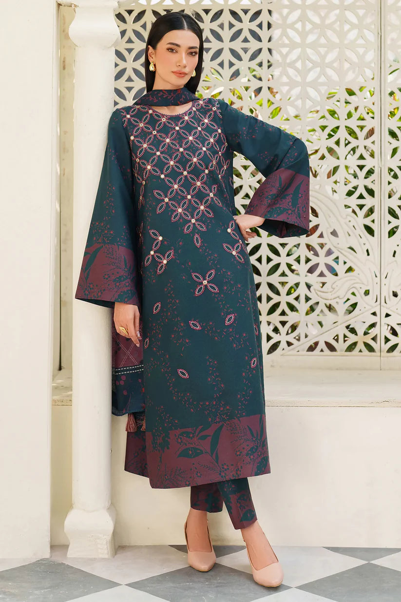 JZ-UW-D0174-0 | EMBROIDERED PREMIUM VISCOSE | Jazmin