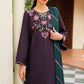 JZ-UW-D0163-0 | EMBROIDERED JACQUARD KHADDAR | Jazmin
