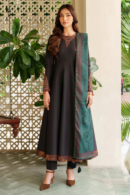 JZ-UW-D0149-0 | EMBROIDERED KHADDAR | Jazmin