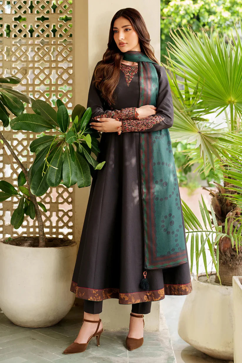 JZ-UW-D0149-0 | EMBROIDERED KHADDAR | Jazmin