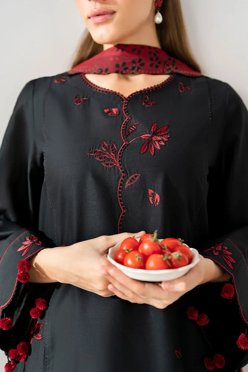 JZ-UW-D0208-0 | EMBROIDERED PREMIUM VISCOSE | Jazmin