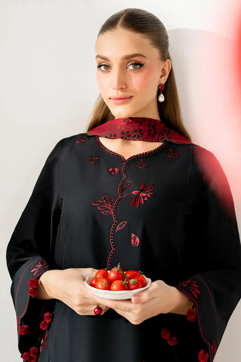 JZ-UW-D0208-0 | EMBROIDERED PREMIUM VISCOSE | Jazmin