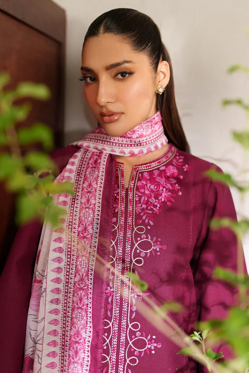JZ-UW-D0155-0 | EMBROIDERED KHADDAR | Jazmin
