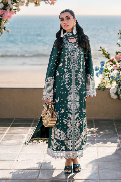 Qalamkar Luxury Lawn | Sahil 2025 | FK-13 ELIZA