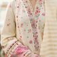 Qalamkar Luxury Lawn | Sahil 2025 | FK-14 SCARLETT