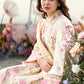 Qalamkar Luxury Lawn | Sahil 2025 | FK-14 SCARLETT