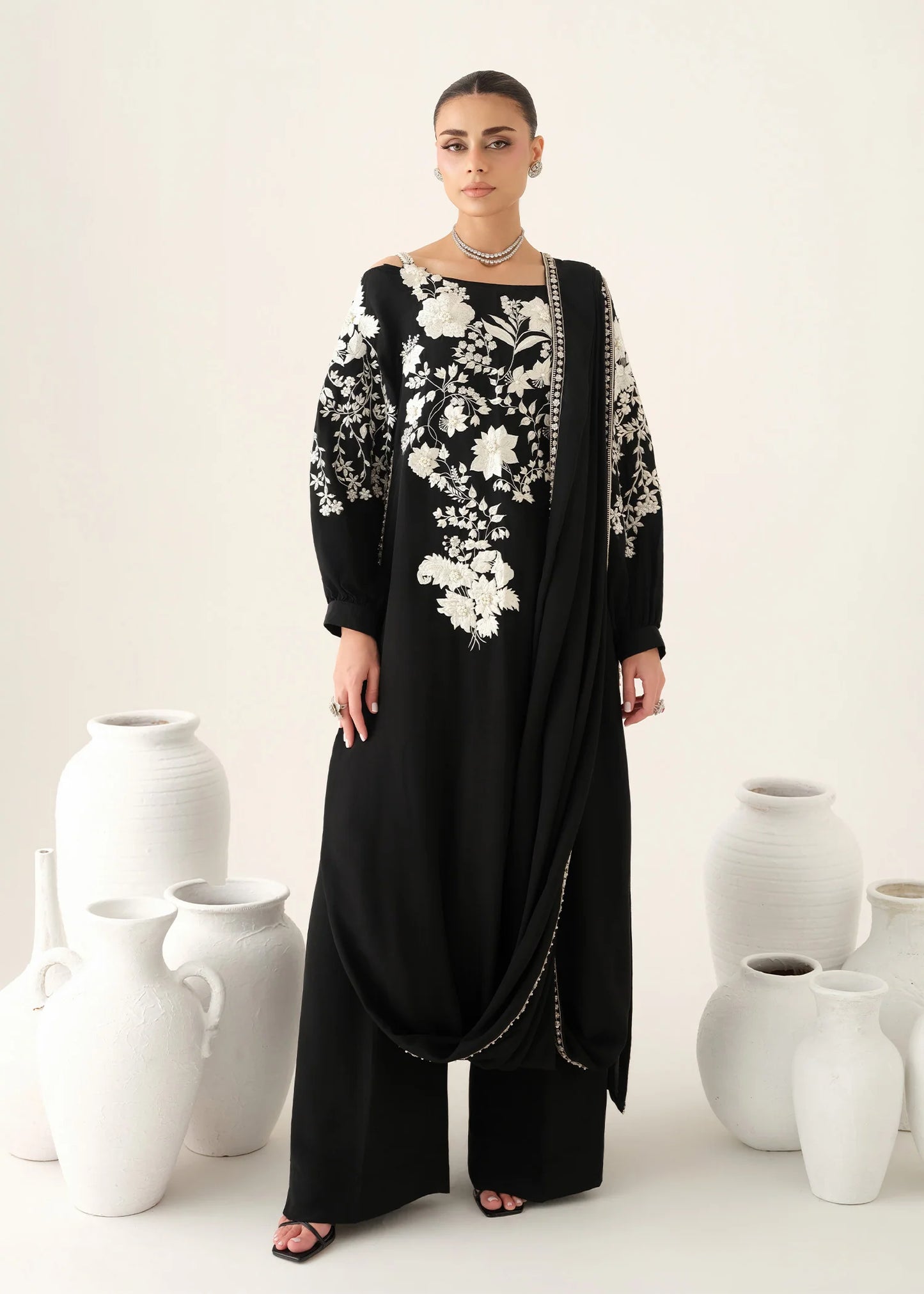 Saira Shakira Nyra Luxury Pret '26 | Odette