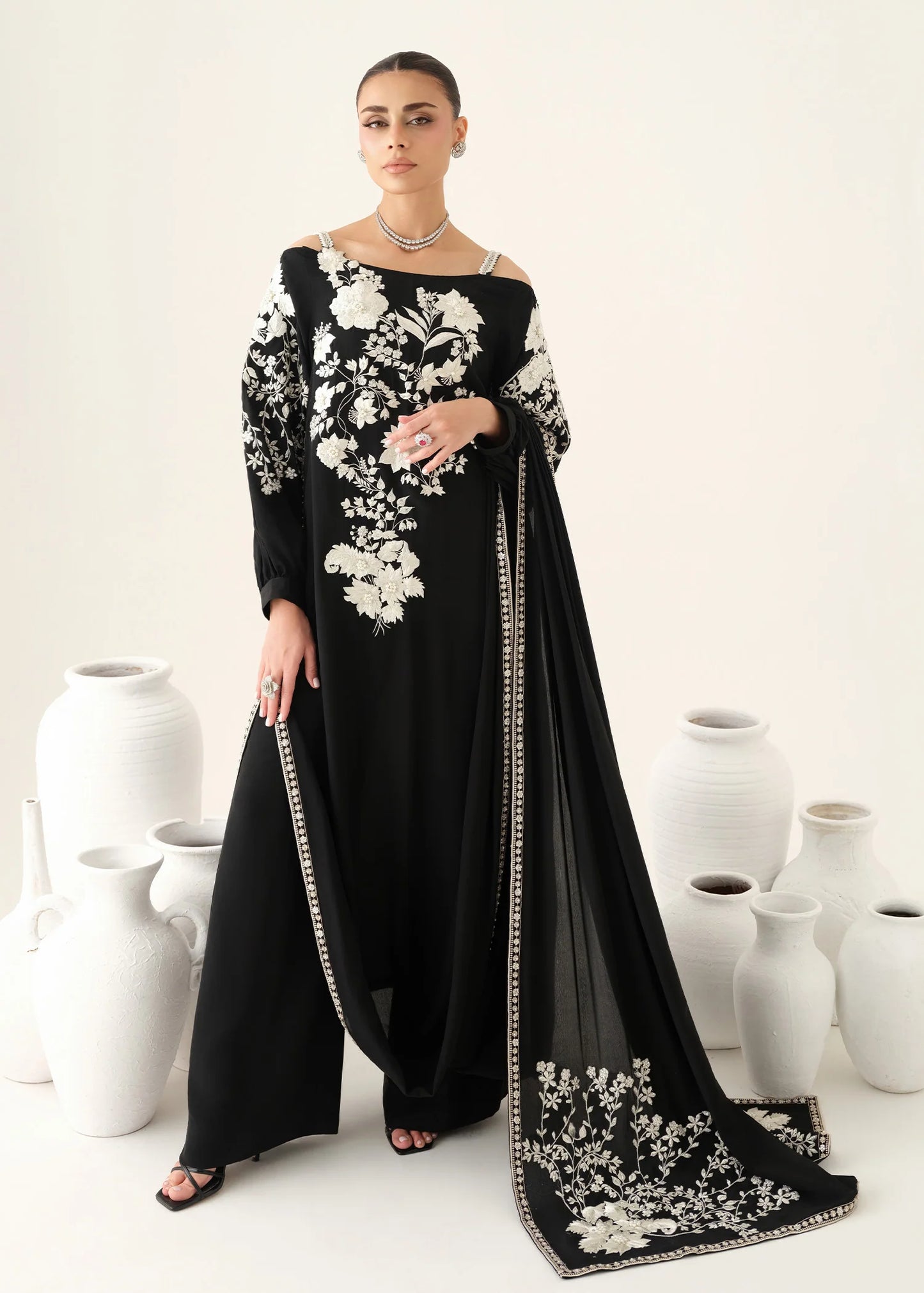 Saira Shakira Nyra Luxury Pret '26 | Odette