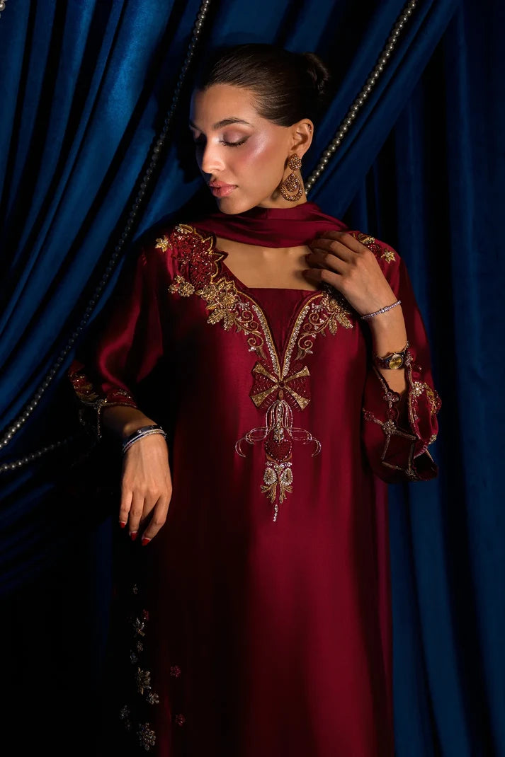 Pomegranate Punch | Ayra Festive Formals '26 | Flairs Studio