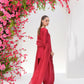 Flairs Studio Stelle Eid Edit II'25- Red Velvet