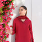 Flairs Studio Stelle Eid Edit II'25- Red Velvet