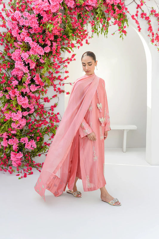 Flairs Studio Stelle Eid Edit II'25- Peach Sorbet