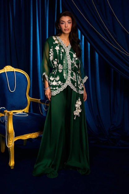 Emerald Crumble | Ayra Festive Formals '26 | Flairs Studio
