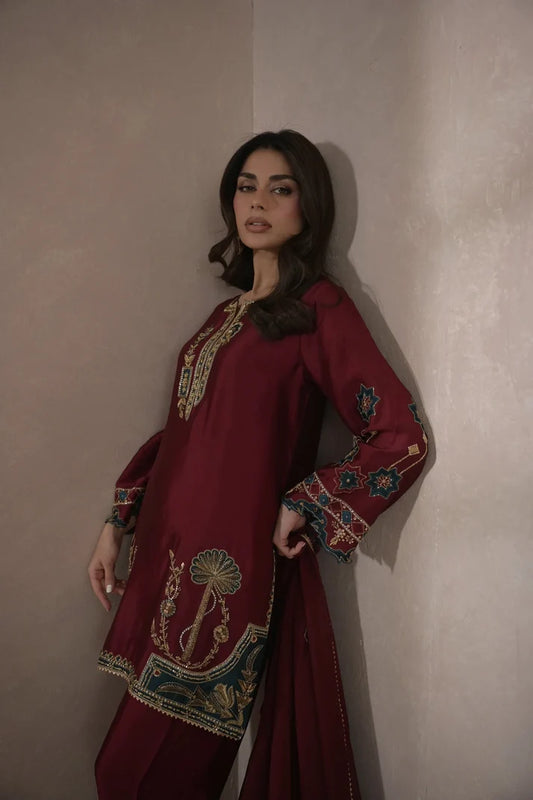 ROSA TEAL FULL SET | ZEINA FESTIVE FORMALS | NIMRAH HAFSA